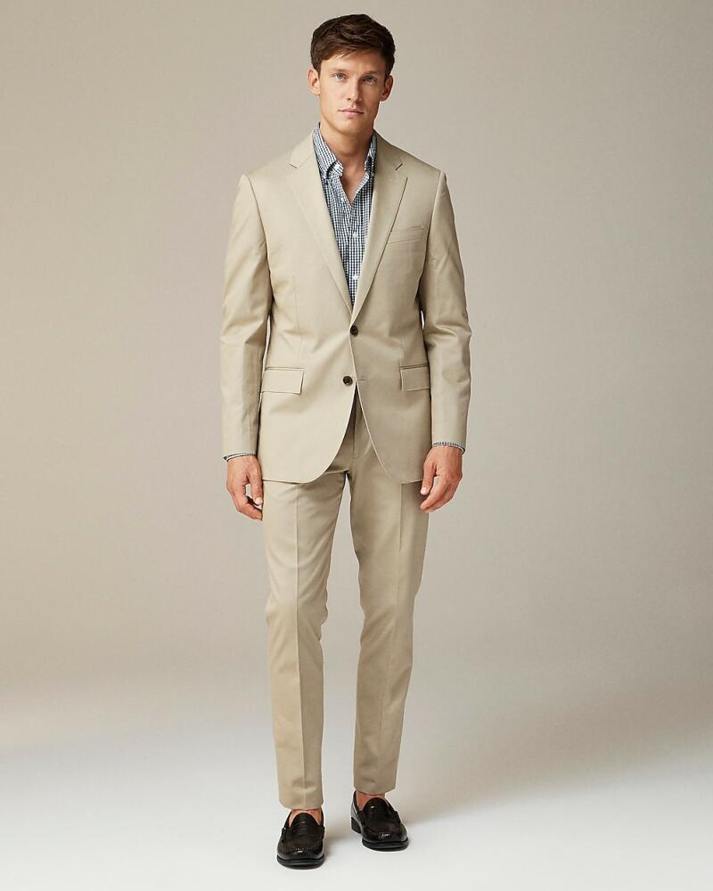 J.Crew Ludlow Slim-fit suit jacket in Italian chino Cover