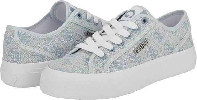 GUESS Jelexa (Light Blue Logo Multi) Women's Shoes Cover