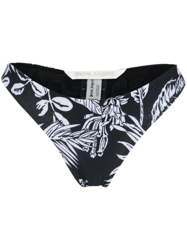 Palm Angels floral-print bikini bottoms - White Cover