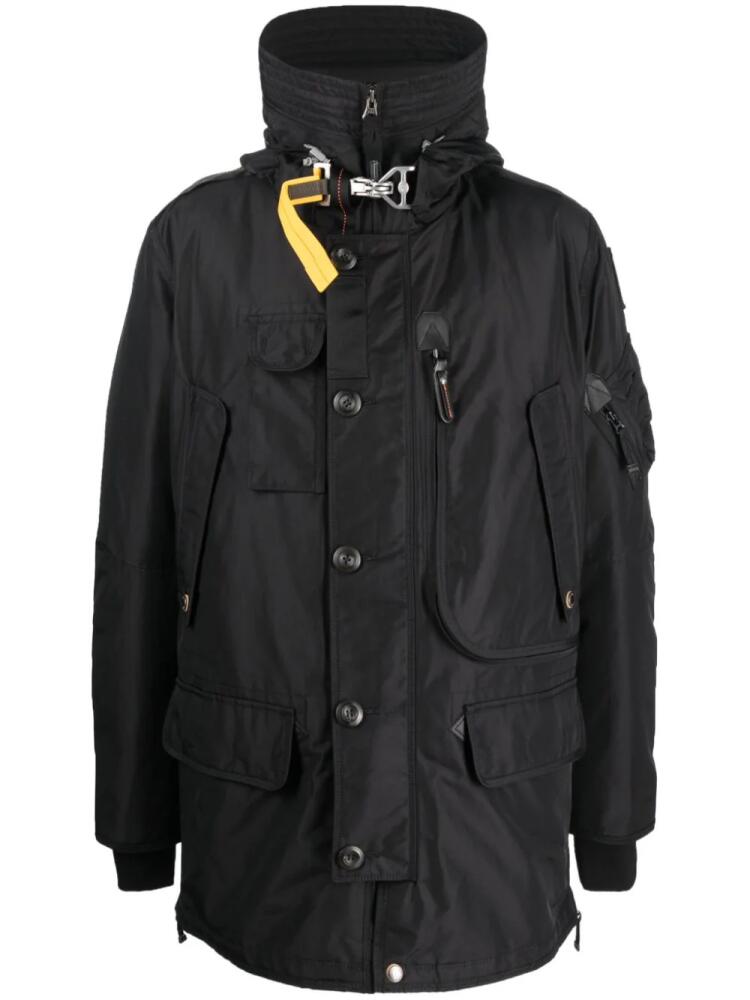 Parajumpers Kodiak hooded padded coat - Black Cover