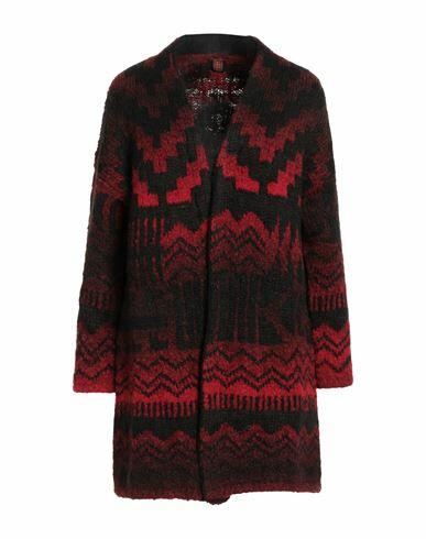 Stefanel Woman Cardigan Black Acrylic, Alpaca wool, Polyamide, Mohair wool, Wool Cover