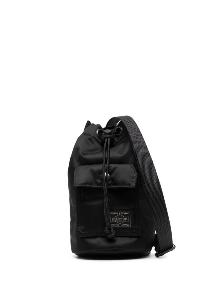 Porter-Yoshida & Co. mini Howl Bonsac messenger bag - Black Cover