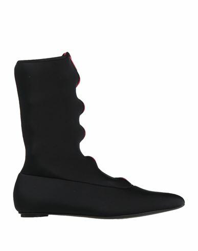 Marni Woman Ankle boots Black Textile fibers Cover