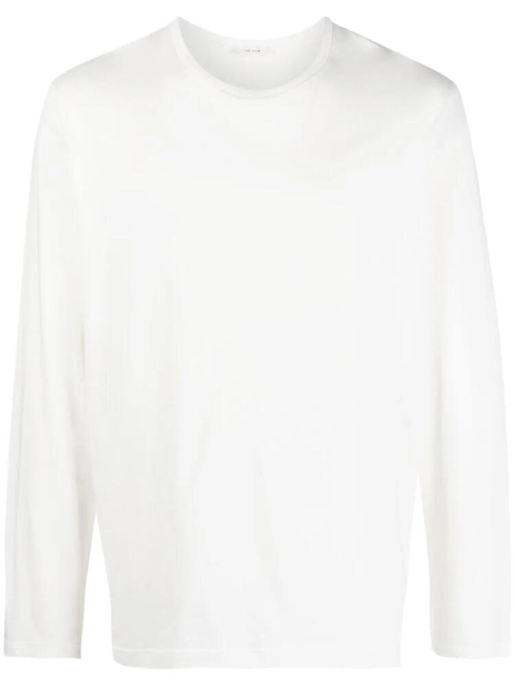 The Row Leon long-sleeve T-shirt - White Cover