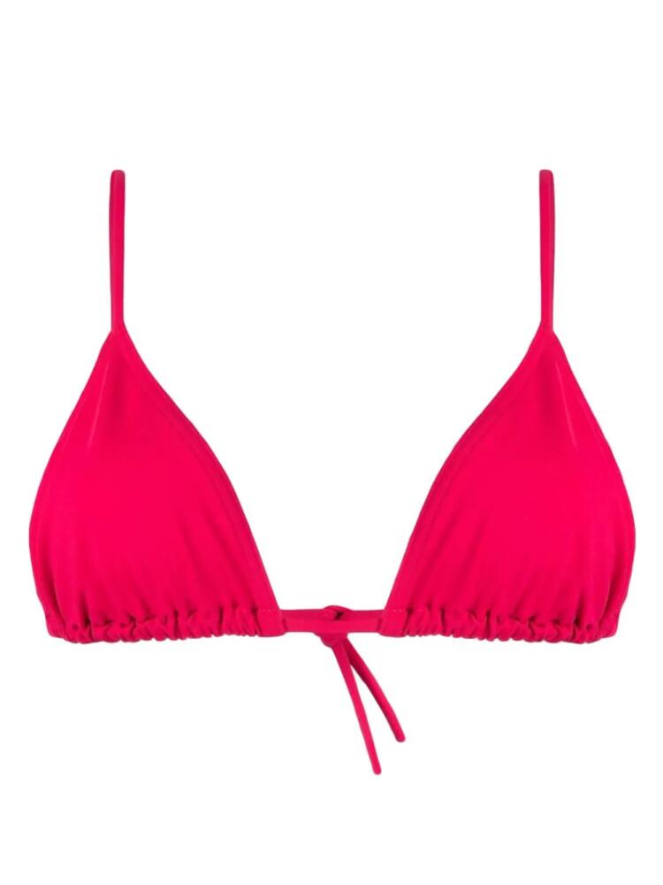 ERES Mouna triangle bikini top - Pink Cover