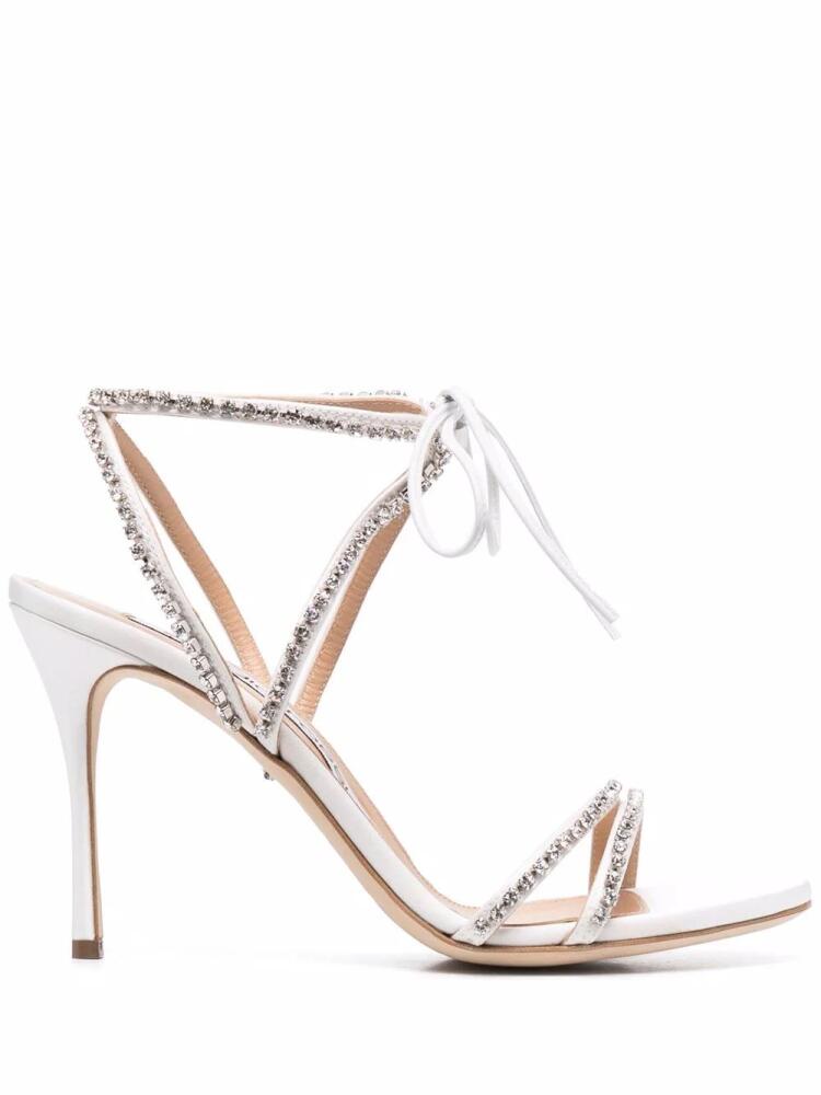 Sergio Rossi rhinestone-embellished sandals - White Cover