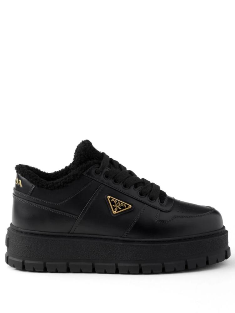 Prada Leather sneakers - Black Cover