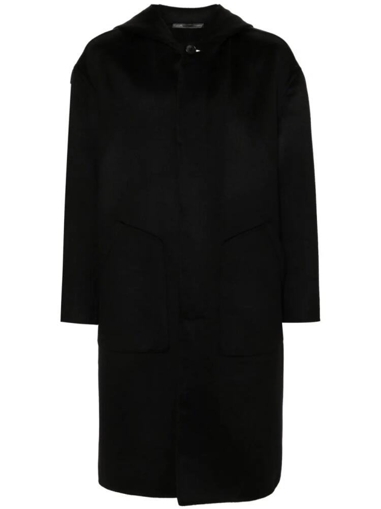 Giorgio Armani double-faced cashmere coat - Black Cover