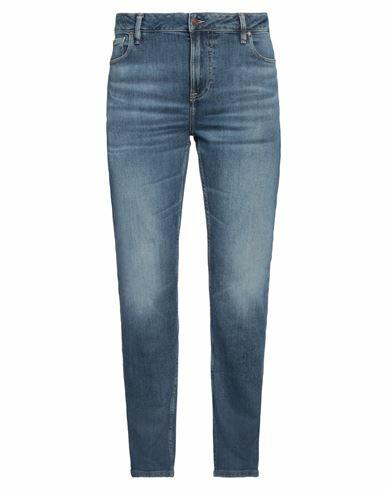 Guess Man Jeans Blue Cotton, Elastane Cover