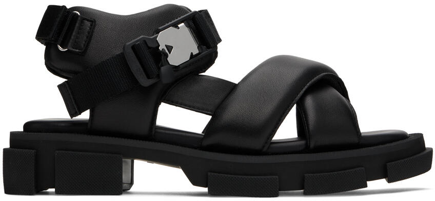 both Black Gao Sandals Cover