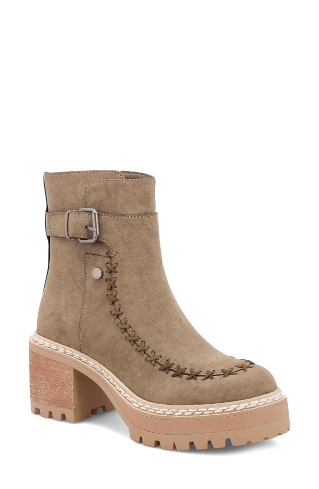 MIA Toula Platform Bootie in Khaki Cover