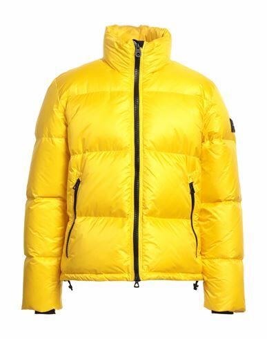 Historic Man Puffer Yellow Nylon Cover