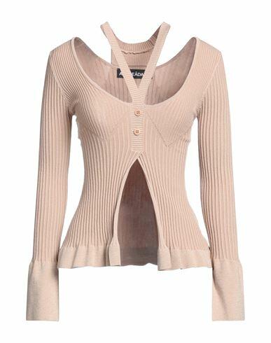 Andreādamo Woman Sweater Sand Viscose, Polyester, Polyamide, Elastane Cover