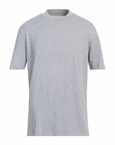 Brunello Cucinelli Man T-shirt Grey Cotton Cover