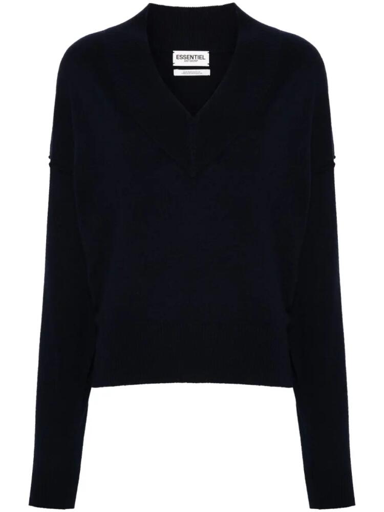 Essentiel Antwerp Gecko jumper - Blue Cover