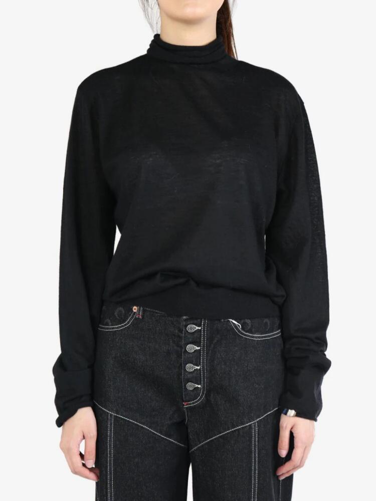 extreme cashmere Thunder jumper - Black Cover