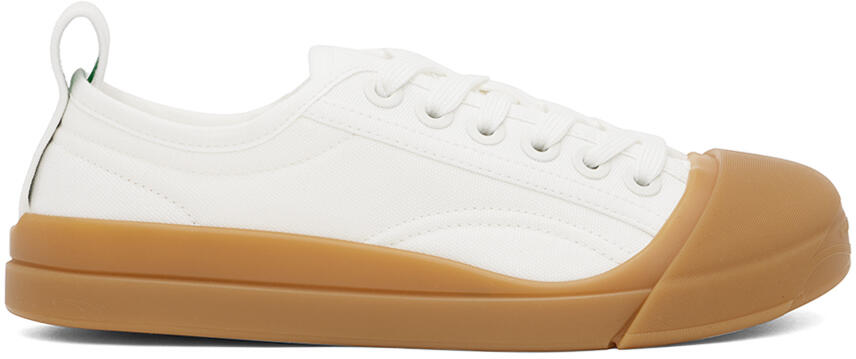 Bottega Veneta White Vulcan Sneakers Cover