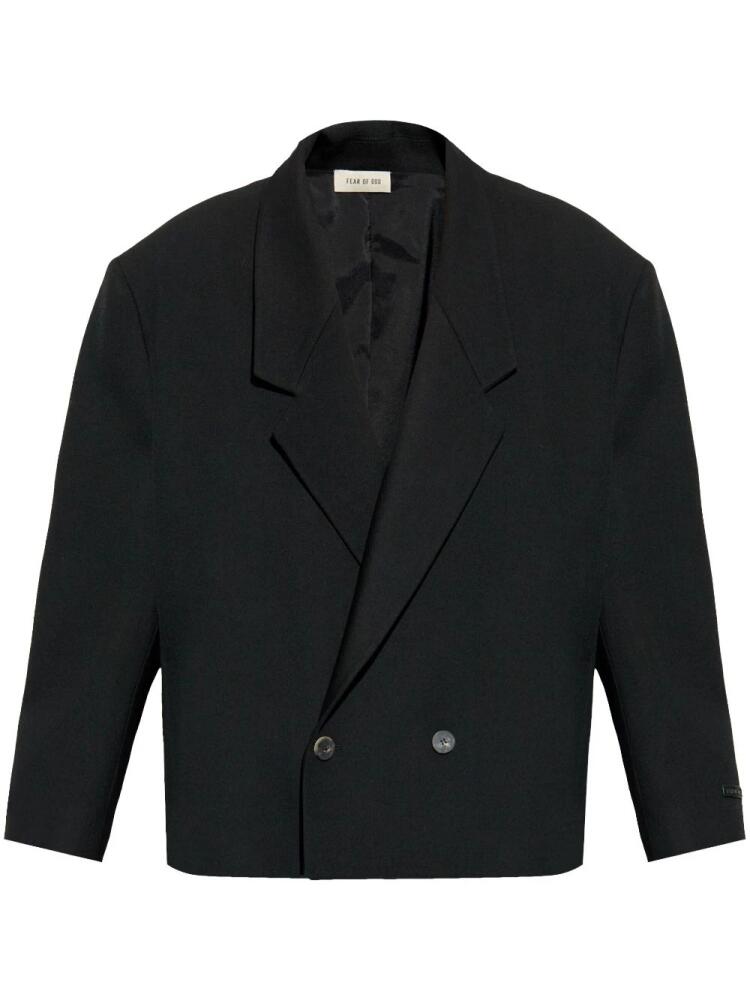 Fear Of God cropped blazer - Black Cover