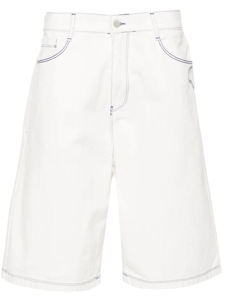 ARTE Silvain Heart cotton shorts - White Cover