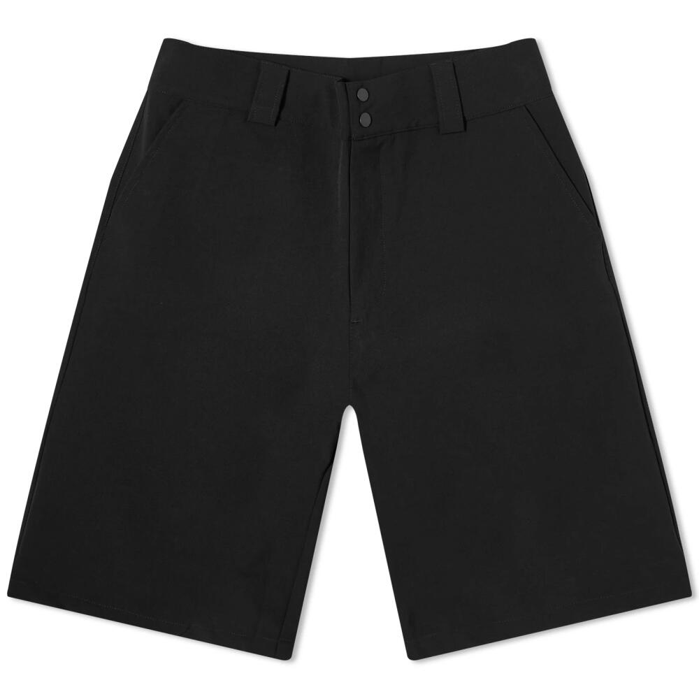 GR10K Men's Relaxed Waist Shorts in Black Cover