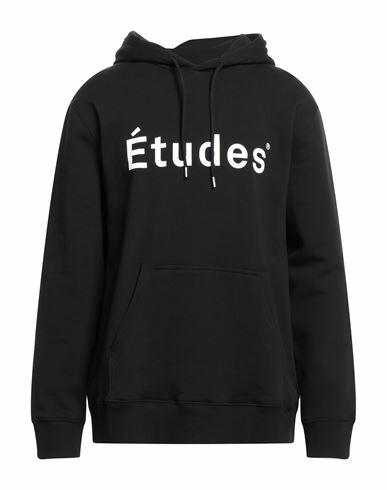 Études Man Sweatshirt Black Organic cotton Cover