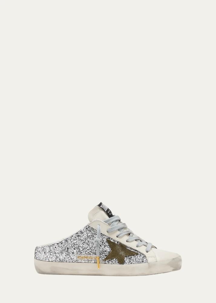 Golden Goose Superstar Sabot Glitter Slide Sneakers Cover