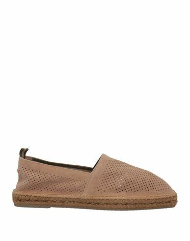 Castañer Man Espadrilles Sand Soft Leather Cover