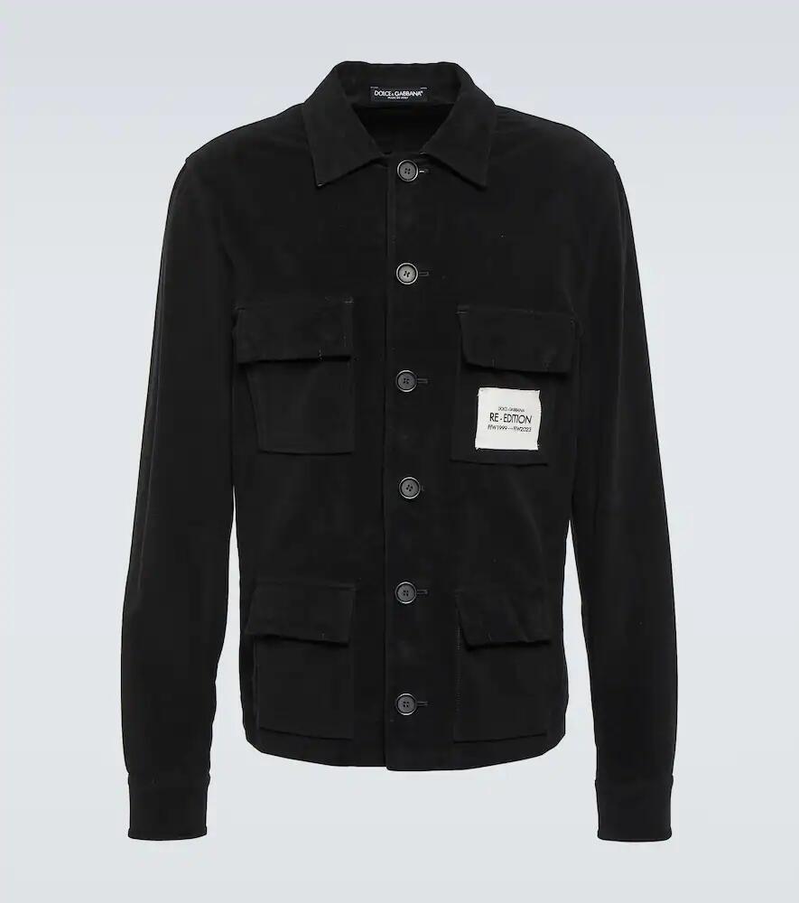 Dolce & Gabbana Re-Edition cotton overshirt Cover