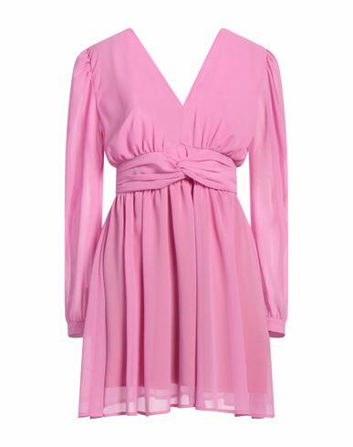 Markup Woman Mini dress Pink Polyester Cover