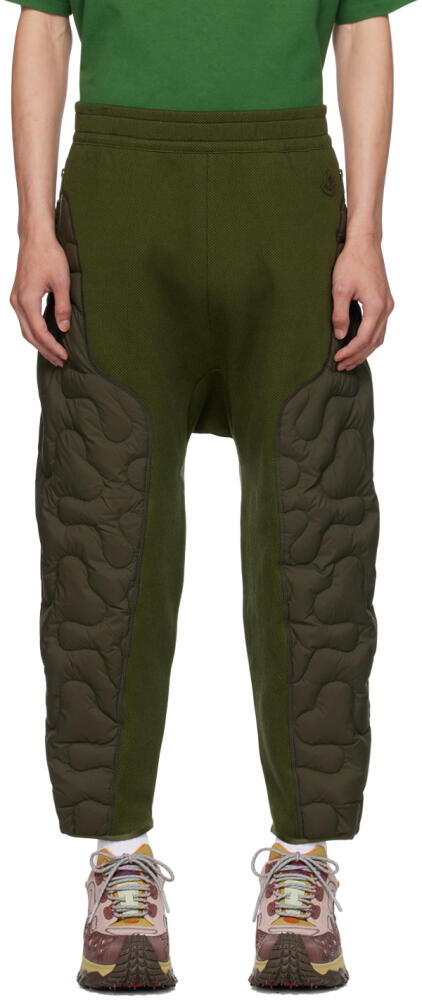 Moncler Genius Moncler x Salehe Bembury Green Down Trousers Cover