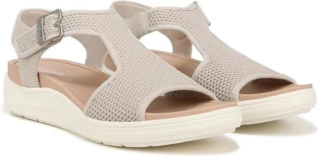 Dr. Scholl's Time Off Sun Sandal (Off White Knit) Women's Sandals Cover