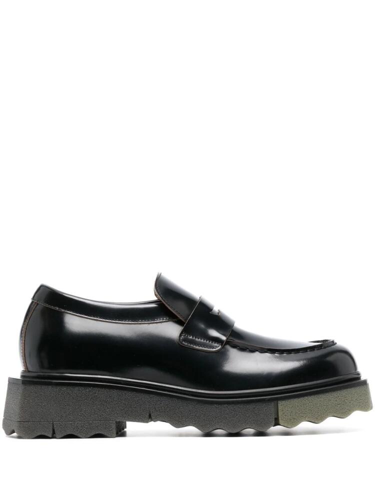 Off-White Sponge leather loafers - Black Cover