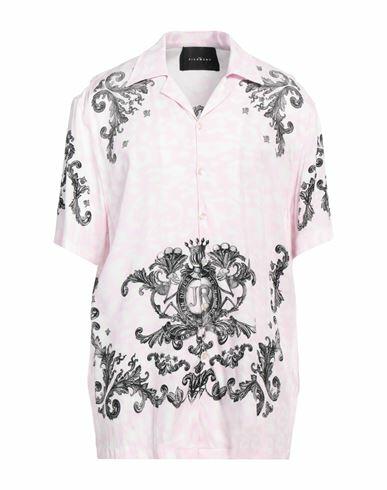 John Richmond Man Shirt Pink Viscose Cover