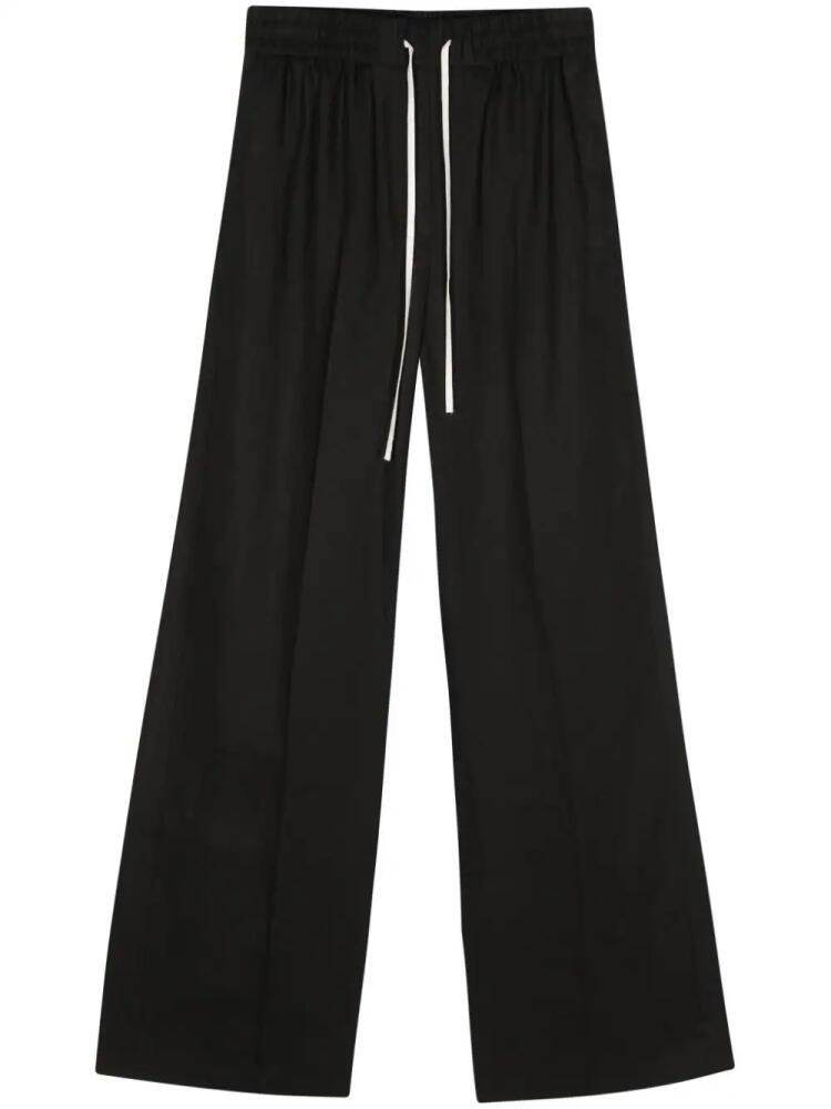 Paul Smith pressed-crease straight-leg trousers - Black Cover