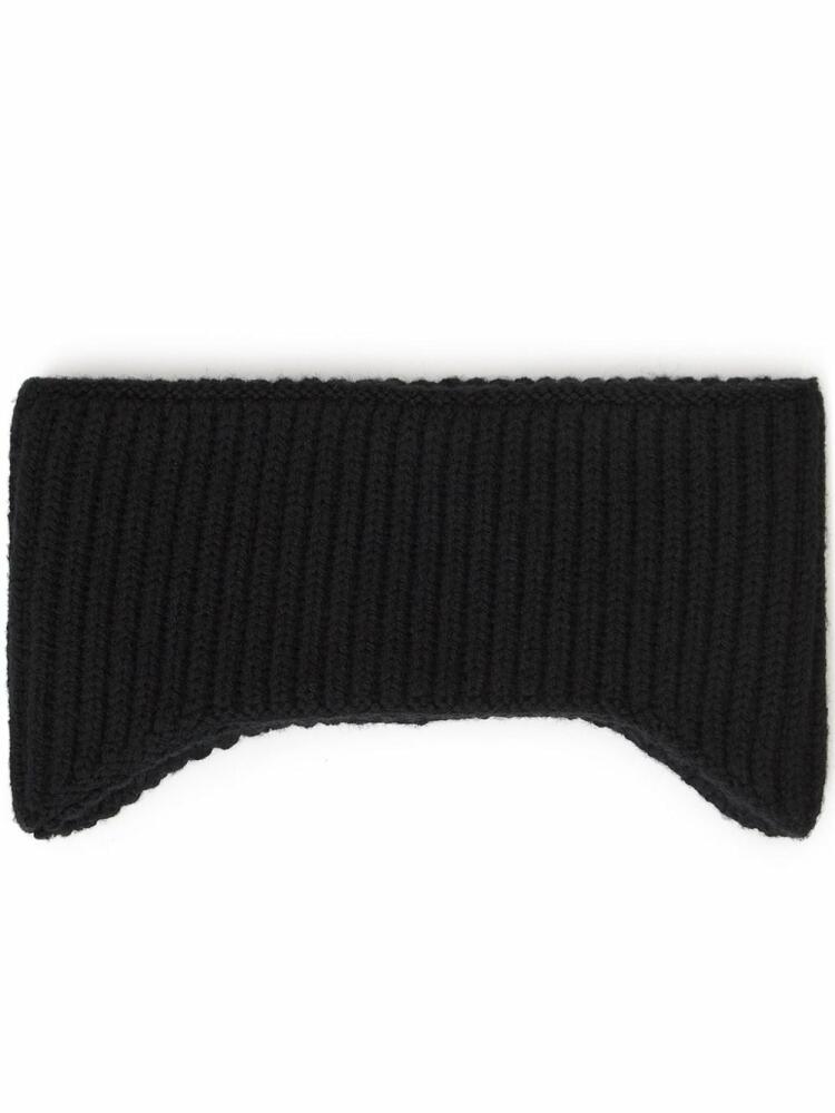 Alexander Wang logo-patch beanie - Black Cover