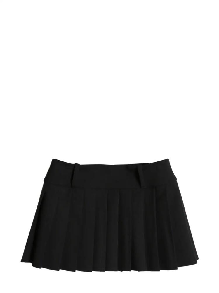 VETEMENTS pleated mini skirt - Black Cover