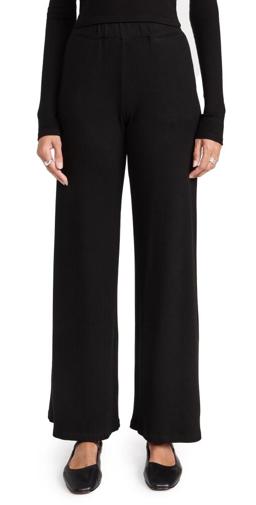 SPRWMN Wide Leg Pants Black Cover