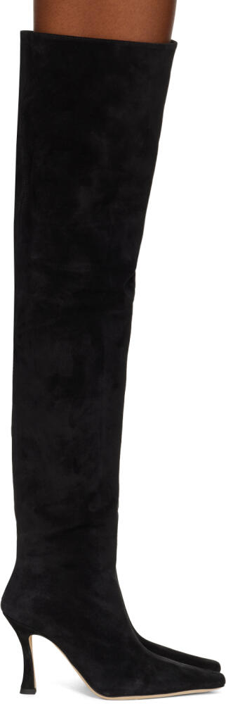 Staud Black Cami Boots Cover