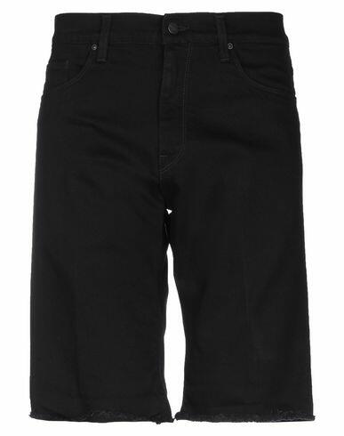 Carhartt Man Denim shorts Black Cotton, Elastane Cover