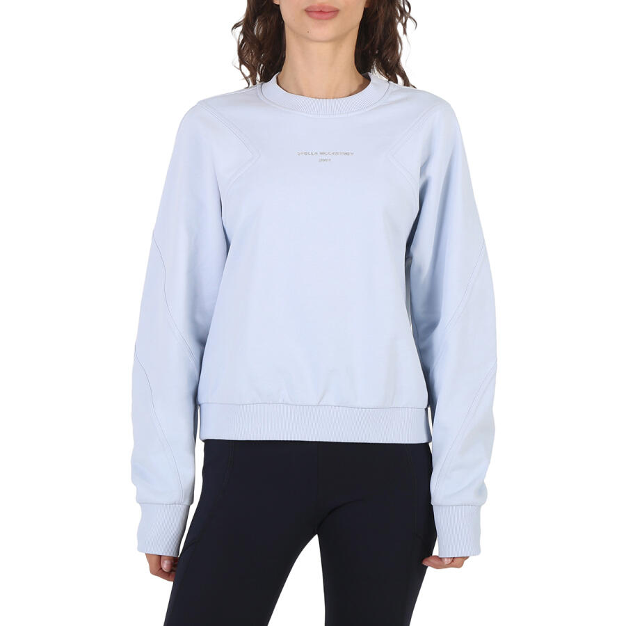 Stella McCartney Ladies Logo Print Cotton Sweatshirt Cover