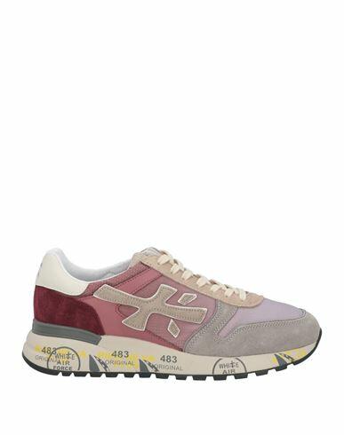 Premiata Man Sneakers Garnet Leather, Textile fibers Cover