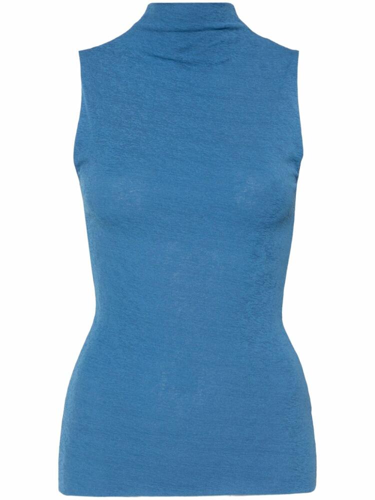 Nanushka Annnyka tank top - Blue Cover