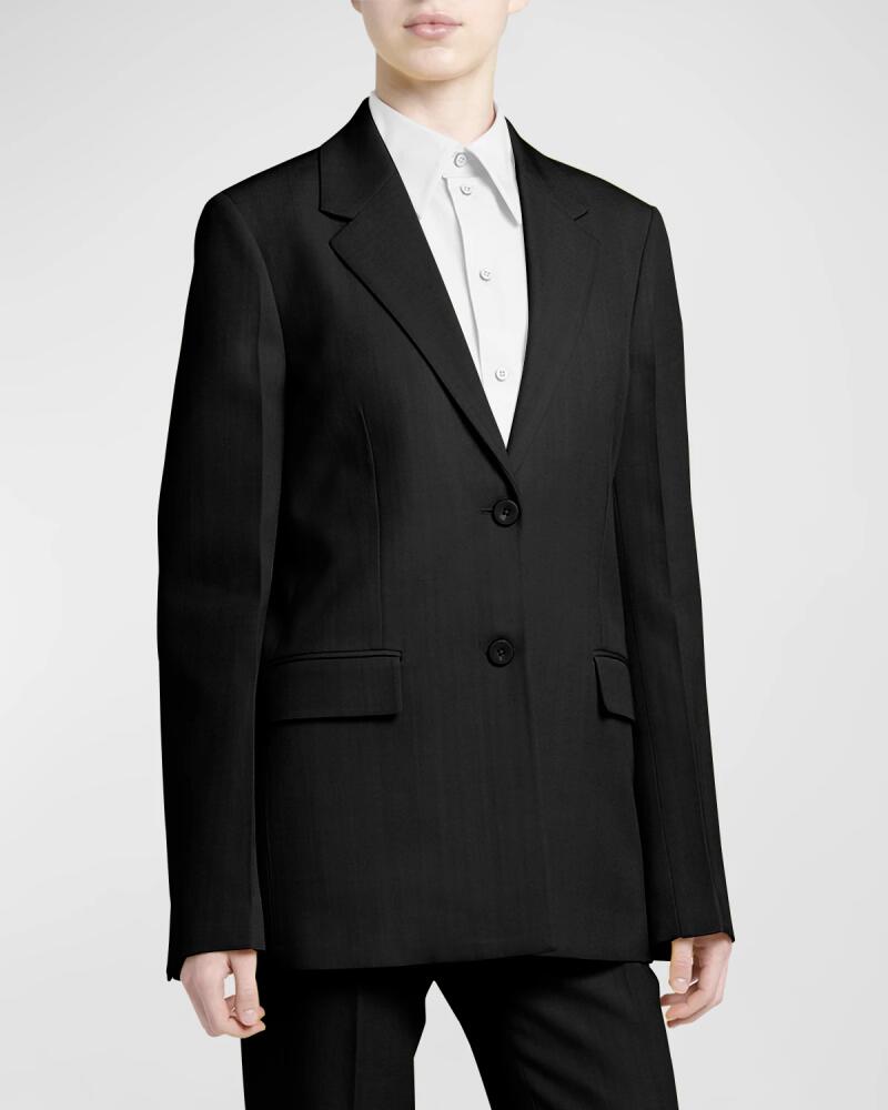 Jil Sander Single-Breasted Blazer Jacket Cover