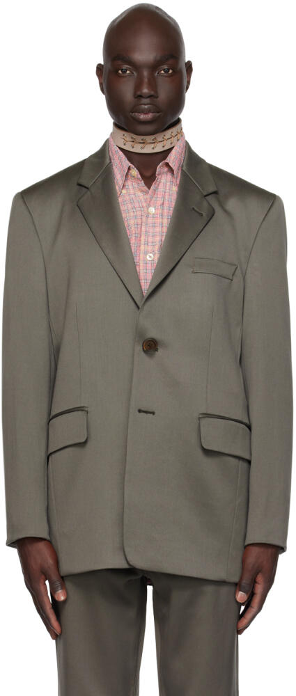 OUR LEGACY Gray Vienna Blazer Cover