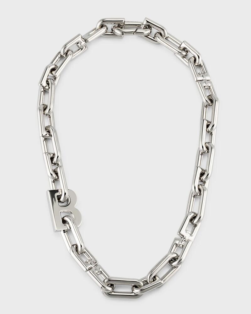 Balenciaga B Chain Thin Necklace Cover