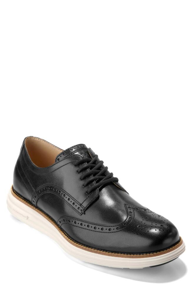 Cole Haan ØriginalGrand Remastered Shortwing Derby in Black/Ivory Cover