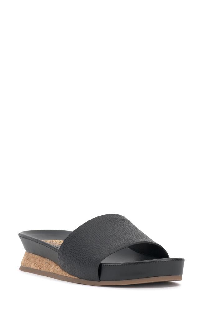 Vince Camuto Febba Slide Sandal in Black Cover