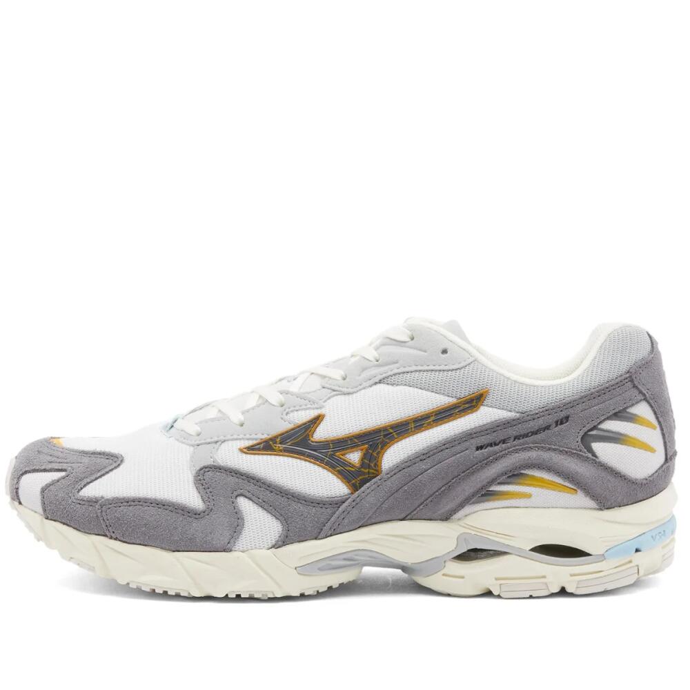 Mizuno Men's Wave Rider 10 'Knitsugi' Sneakers in Nimbus Cloud/Black Oyster/Quiet Shade Cover