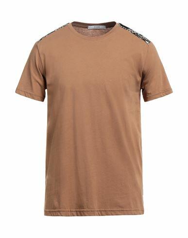 Takeshy Kurosawa Man T-shirt Camel Cotton Cover