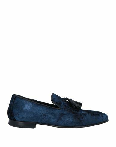 Mich Simon Man Loafers Navy blue Textile fibers Cover